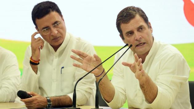 “Today is the day of mandate and I don’t want to colour the decision of people,” said Rahul Gandhi while addressing a press conference. “It’s people’s verdict”, said Gandhi while congratulating PM Modi and the BJP. He also congratulated Smriti Irani on her winning Amethi , “I would want that she takes care of it with love and responsibility,” he said. (Mohd Zakir / HT Photo) “Today is the day of mandate and I don’t want to colour the decision of people,” said Rahul Gandhi while addressing a press conference. “It’s people’s verdict”, said Gandhi while congratulating PM Modi and the BJP. He also congratulated Smriti Irani on her winning Amethi , “I would want that she takes care of it with love and responsibility,” he said. (Mohd Zakir / HT Photo)