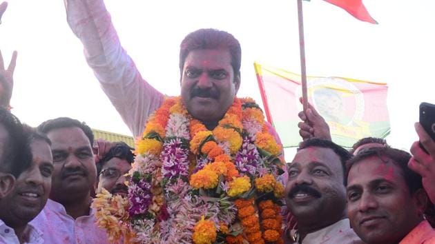 BJP candidate Kapil Patil won from the Bhiwandi Lok Sabha seat.(Praful Gangurde/ HT Photo)