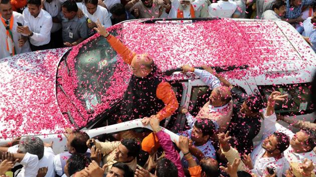 Amit Shah, Bhartiya Janata Party (BJP) chief(Bloomberg photo)