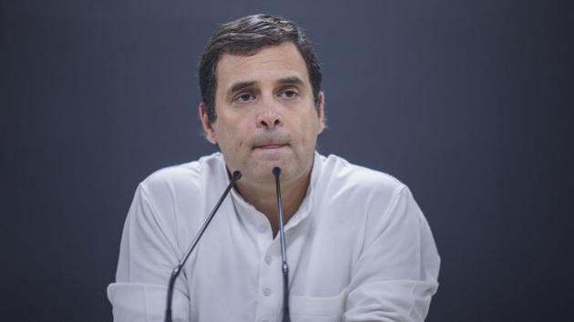 Three senior Congress leaders from Uttar Pradesh, Odisha and Karnataka have sent in their resignation to party boss Rahul Gandhi owning responsibility for the party’s poor show in the national elections. The resignations are from UP Congress chief Raj Babbar, Odisha Congress chief Niranjan Patnaik and HK Patil, who was tasked to oversee the Karnataka Congress campaign in December. (Prashanth Vishwanathan / Bloomberg File)