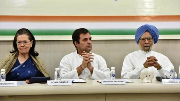 Congress president Rahul Gandhi on Saturday led a review of his party’s performance in the Lok Sabha elections at a meeting of the Congress Working Committee. Three senior Congress including Uttar Pradesh unit chief Raj Babbar, HK Patil, who was tasked to oversee the Karnataka Congress campaign and Odisha Congress chief Niranjan Patnaik have resigned after the election results. (Sanjeev Verma / HT Photo) Congress president Rahul Gandhi on Saturday led a review of his party’s performance in the Lok Sabha elections at a meeting of the Congress Working Committee. Three senior Congress including Uttar Pradesh unit chief Raj Babbar, HK Patil, who was tasked to oversee the Karnataka Congress campaign and Odisha Congress chief Niranjan Patnaik have resigned after the election results. (Sanjeev Verma / HT Photo)