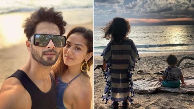 Shahid Kapoor and Mira Rajput shared pictures and videos from Phuket vacation with their kids Misha and Zain.(Instagram)