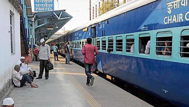 Panvel railway station in Navi Mumbai. (HT Photo) Panvel railway station in Navi Mumbai. (HT Photo)