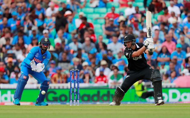 New Zealand's Ross Taylor in action against India at the Oval in London. (Action Images via Reuters)