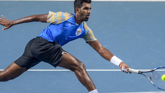 File image of Prajnesh Gunneswaran.(Twitter)