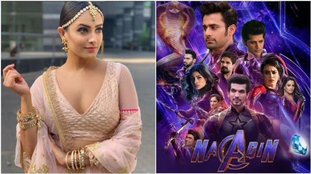 Anita Hassnandani stars in Naagin 3.