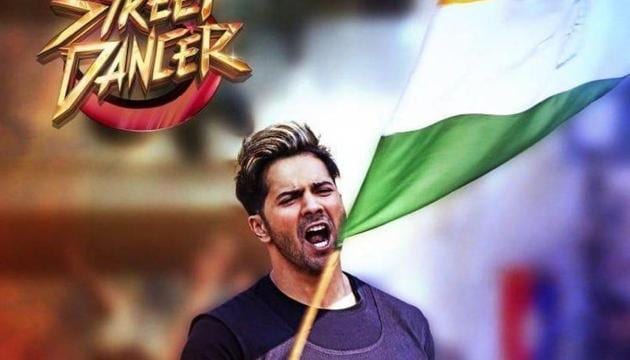 Varun Dhawan on the poster of Street Dancer 3D. Varun Dhawan on the poster of Street Dancer 3D.