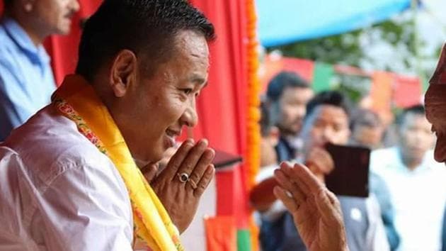 Sikkim Krantikari Morcha (SKM) president(PS Golay/Facebook)