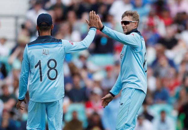 England kept picking up wickets at regular intervals throughout Afghanistan’s innings. (Action Images via Reuters) England kept picking up wickets at regular intervals throughout Afghanistan’s innings. (Action Images via Reuters)