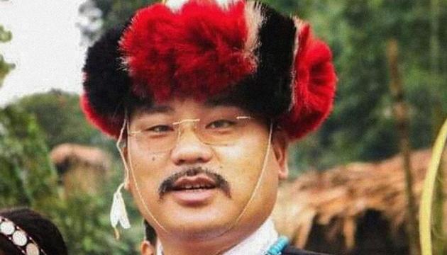 Arunachal Pradesh legislator and NPP candidate Tirong Aboh who was killed in an attack by suspected Naga militants, in Tirap district on May 21, 2019.(PTI)