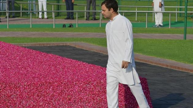 Rahul Gandhi is upset over the party’s dismal performance in the Lok Sabha elections in which the Congress managed to win just 52 seats compared to 303 seats for the ruling Bharatiya Janata Party (BJP). (Raj K Raj/HT Photo) Rahul Gandhi is upset over the party’s dismal performance in the Lok Sabha elections in which the Congress managed to win just 52 seats compared to 303 seats for the ruling Bharatiya Janata Party (BJP). (Raj K Raj/HT Photo)
