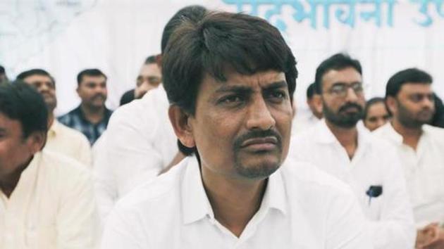 Gujarat MLA and OBC leader Alpesh Thakor on Tuesday said Congress leaders who reiterate that scams have taken place are suffering from a “chemical locha” (chemical imbalance) in their minds.(HT File Photo)