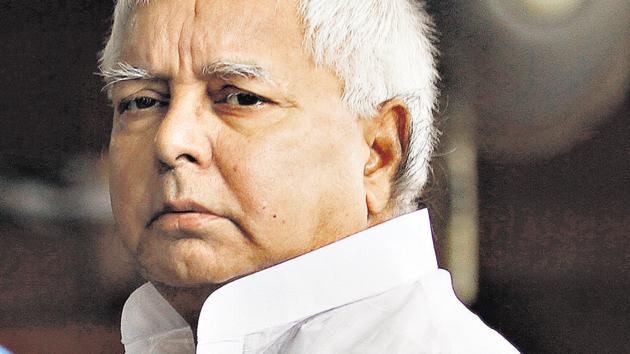RJD chief Lalu Prasad is currently undergoing treatment in custody at Ranchi’s Rajendra Institute of Medical Sciences (RIMS). (Arvind Yadav / HT File) RJD chief Lalu Prasad is currently undergoing treatment in custody at Ranchi’s Rajendra Institute of Medical Sciences (RIMS). (Arvind Yadav / HT File)