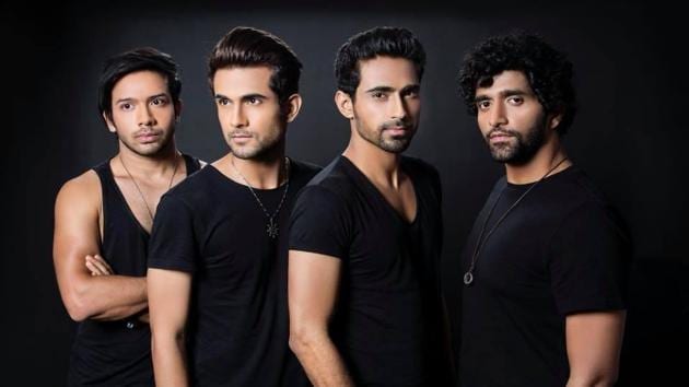 Members of the Sanam band, who are famous for their Bollywood covers
