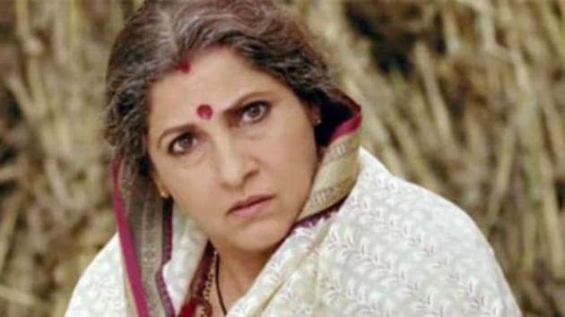 Dimple Kapadia as Naini Devi in Dabangg, she will now be seen in Dabangg 3.