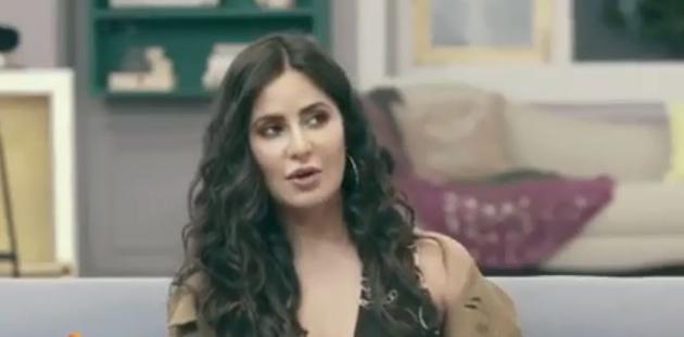 Katrina Kaif during her appearance on Neha Dhupia’s chat show, BFFs.