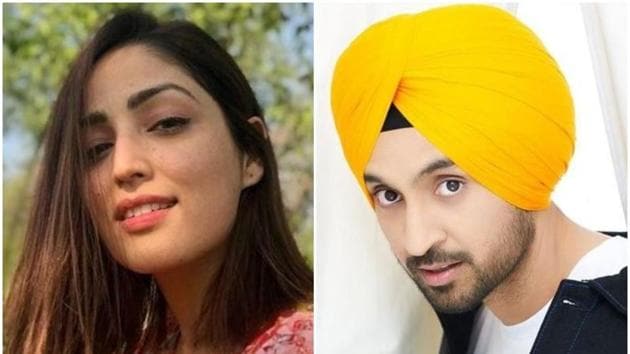 Diljit Dosanjh has completed shooting for Good News, while Yami Gautam is busy with her film, Bala.(Instagram)