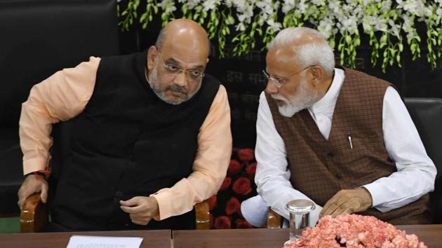Bhartiya Janta Party (BJP) cheif Amit Shah (L) with Prime Minister Narendra Modi (AFP file photo) Bhartiya Janta Party (BJP) cheif Amit Shah (L) with Prime Minister Narendra Modi (AFP file photo)