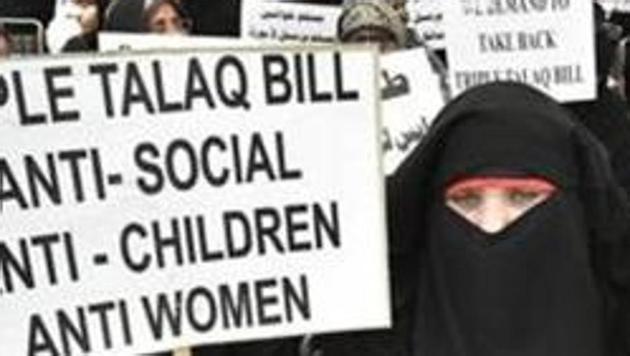 A 35-year-old man was booked by the Sakinaka police on Saturday for using triple talaq to divorce his wife last year. The accused later married another woman. (Raj K Raj/HT PHOTO) A 35-year-old man was booked by the Sakinaka police on Saturday for using triple talaq to divorce his wife last year. The accused later married another woman. (Raj K Raj/HT PHOTO)