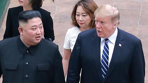 US wanted a favorable relationship between Trump and Kim with a goal to “negotiate a peaceful end to the North Korean WMD program.” said Ortagus.(AFP File Photo)