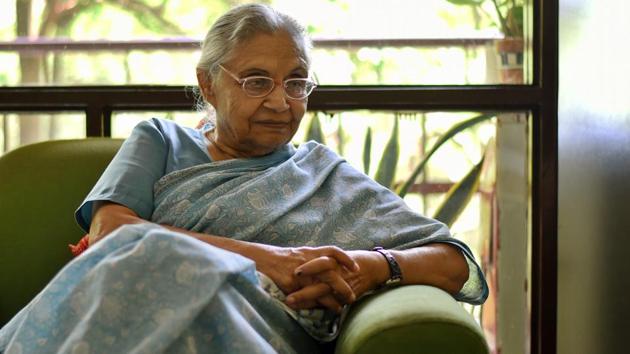 Delhi Congress chief Sheila Dikshit Tuesday appealed to party president Rahul Gandhi to withdraw his decision to step down, saying the party has bounced back in the past from challenging circumstances to triumph. (Amal KS/HT PHOTO) Delhi Congress chief Sheila Dikshit Tuesday appealed to party president Rahul Gandhi to withdraw his decision to step down, saying the party has bounced back in the past from challenging circumstances to triumph. (Amal KS/HT PHOTO)
