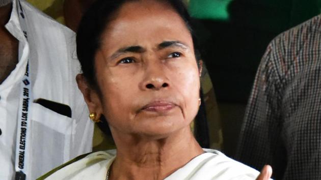 West Bengal, May 19 (ANI): West Bengal Chief Minister Mamata Banerjee shows victory sign after casting her vote during the seventh phase of Lok Sabha elections in Kolkata on Sunday. (ANI Photo) West Bengal, May 19 (ANI): West Bengal Chief Minister Mamata Banerjee shows victory sign after casting her vote during the seventh phase of Lok Sabha elections in Kolkata on Sunday. (ANI Photo)