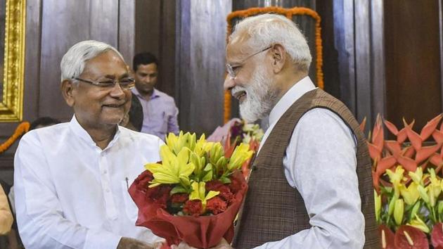 Bihar Chief Minister Nitish Kumar had recently indicated that his party wanted to join the BJP-led national coalition. (PTI)