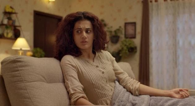 Taapsee Pannu in a still from Game Over trailer.