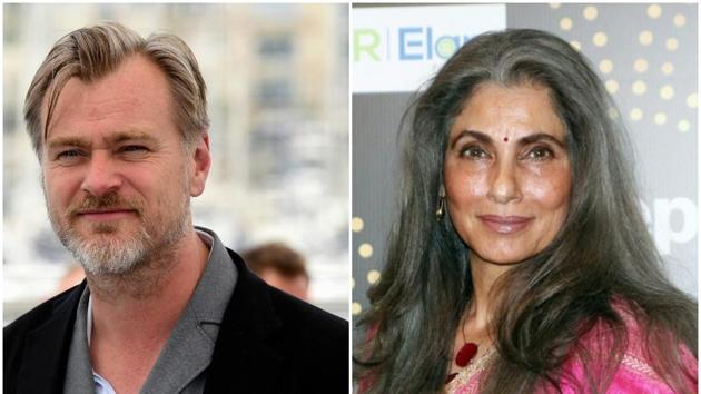 Christopher Nolan’s new film, Tenet, starring Dimple Kapadia will be shot across seven countries.(AP and PTI)