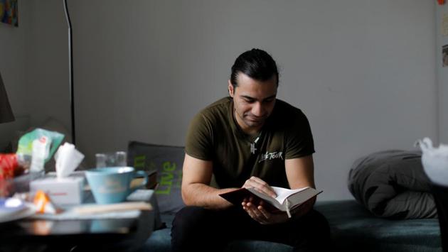 “I didn’t know how tough it would be to get asylum in Denmark. But when you’re fleeing, you do not think about that, you just want to go to a safe country,” said Adnan, who prefers to be called Daniel Christensen since converting to Christianity. He chose to come to Denmark as his brother lives here. His asylum case was rejected due to a lack of proof of his being in danger in Iraq. (Andrew Kelly / REUTERS) “I didn’t know how tough it would be to get asylum in Denmark. But when you’re fleeing, you do not think about that, you just want to go to a safe country,” said Adnan, who prefers to be called Daniel Christensen since converting to Christianity. He chose to come to Denmark as his brother lives here. His asylum case was rejected due to a lack of proof of his being in danger in Iraq. (Andrew Kelly / REUTERS)