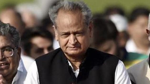 Rajasthan Chief Minister Ashok Gehlot however, also extended his wishes to the new government.(PTI File Photo)