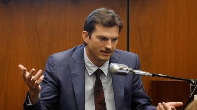 Actor Ashton Kutcher testifies at the murder trial of accused Serial killer Michael Thomas Gargiulo in Los Angeles, California, U.S..(REUTERS)