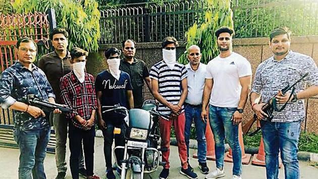 Police said they had arrested three 19-year-old suspects — Aman, Ashu and Ankit — from Meerut.(Sourced)
