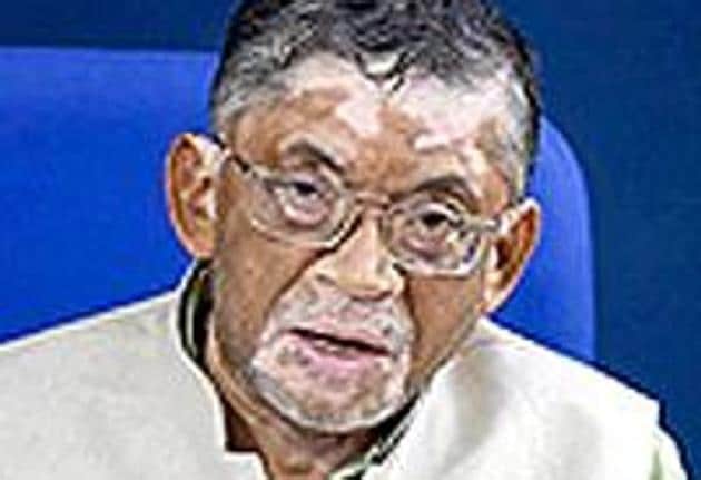 Santosh Gangwar, is a veteran parliamentarian who lost from his traditional Bareilly seat just once in 2009 ever since his electoral debut in 1989.(HT File Photo)