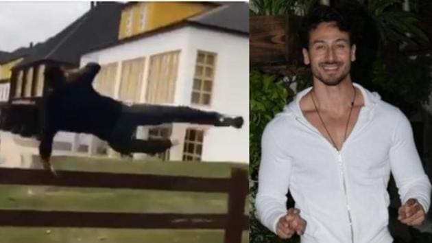 Tiger Shroff shared a video of his morning jog on Instagram. Tiger Shroff shared a video of his morning jog on Instagram.