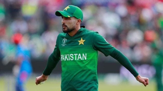 ICC Cricket World Cup Warm-Up Match - Pakistan v Afghanistan - County Ground, Bristol, Britain - May 24, 2019 Pakistan's Mohammad Amir during the match(Action Images via Reuters)