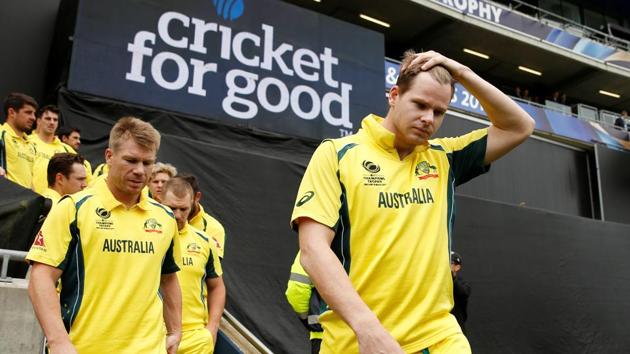 FILE PHOTO: Britain Cricket - England v Australia - 2017 ICC Champions Trophy Group A - Edgbaston - June 10, 2017 Australia’s David Warner and Steve Smith before the match Action Images via Reuters / Andrew Boyers Livepic EDITORIAL USE ONLY./File Photo(REUTERS) FILE PHOTO: Britain Cricket - England v Australia - 2017 ICC Champions Trophy Group A - Edgbaston - June 10, 2017 Australia’s David Warner and Steve Smith before the match Action Images via Reuters / Andrew Boyers Livepic EDITORIAL USE ONLY./File Photo(REUTERS)