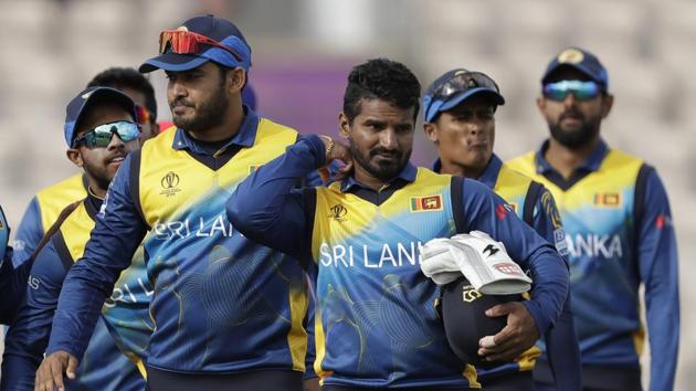 File image of players of Sri Lankan cricket team. (AP) File image of players of Sri Lankan cricket team. (AP)