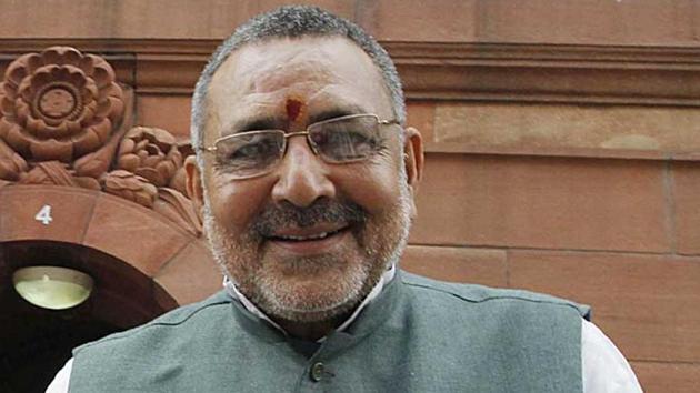 Singh was appointed the minister of state for micro, small and medium enterprises in the first Narendra Modi government.(Arvind Yadav/ Hindustan Times)