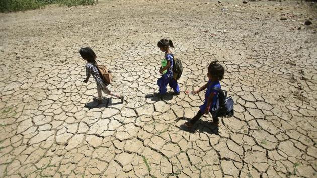 Large parts of central and northwestern India will continue to face a heat wave this week, the Indian Meteorological Department (IMD) said in a bulletin, addingd the heat wave is likely to continue in Vidarbha, parts of MP, isolated pockets of Haryana, Chandigarh, Rajasthan, and UP over the next two to three days. It is likely to persist in Delhi, NC R and parts of northwestern India a little longer. (Channi Anand / AP) Large parts of central and northwestern India will continue to face a heat wave this week, the Indian Meteorological Department (IMD) said in a bulletin, addingd the heat wave is likely to continue in Vidarbha, parts of MP, isolated pockets of Haryana, Chandigarh, Rajasthan, and UP over the next two to three days. It is likely to persist in Delhi, NC R and parts of northwestern India a little longer. (Channi Anand / AP)