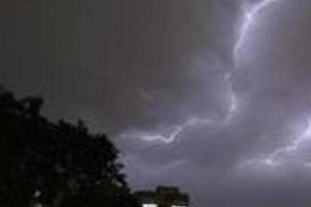 In 2016-17, at least 400 people were killed by lightning strikes while in the previous year 401 died. Image used for representational purpose only. (AFP file photo) In 2016-17, at least 400 people were killed by lightning strikes while in the previous year 401 died. Image used for representational purpose only. (AFP file photo)