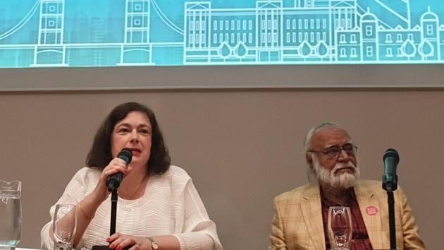 The hitherto Kasauli-based Khushwant Singh Literary Festival returned for its second edition after its London debut in 2018. (HT Photo) The hitherto Kasauli-based Khushwant Singh Literary Festival returned for its second edition after its London debut in 2018. (HT Photo)