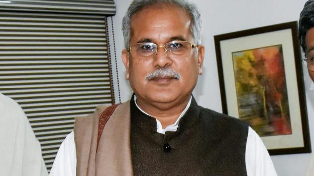 Chief minister Bhupesh Baghel said on Friday that Kanak Tiwari had resigned from the post and his resignation had been accepted.(PTI File Photo)