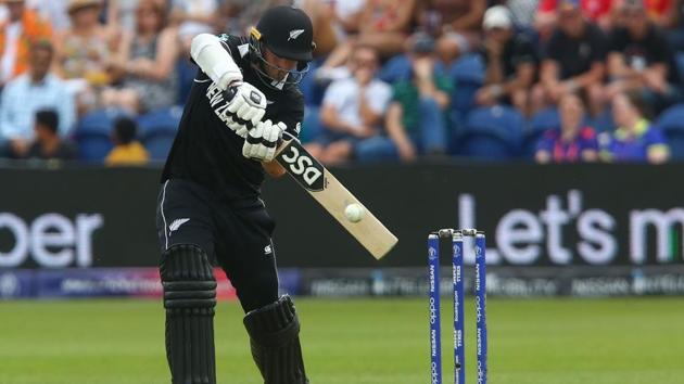 New Zealand's Colin Munro plays a shot during the 2019 Cricket World Cup group stage match. (AFP)