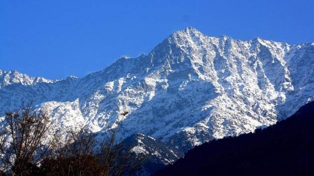 An eight-member team of mountaineers, including seven foreign nationals, has gone missing on its way to Nanda Devi East peak at Pithoragarh district in Uttarakhand. The team that included seven mountaineers from the UK, US and Australia besides a liaison officer from the Indian Institute of Mountaineering, left Munsiyari on May 13 to scale the 7434-metre peak and was scheduled to return to the base camp on Friday. (Shyam Sharma / HT Archive) 
