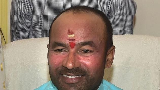 G Kishan Reddy’s appointment as Union minister of state for home affairs is seen as a strategic move to improve the party’s strength in Telangana. (PTI) G Kishan Reddy’s appointment as Union minister of state for home affairs is seen as a strategic move to improve the party’s strength in Telangana. (PTI)
