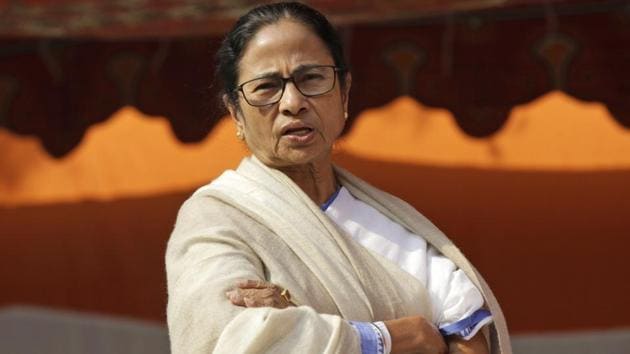 The BJP will send 10 lakh post cards with “Jai Shri Ram” written on them to West Bengal Chief Minister Mamata Banerjee, a party leader said Saturday.(AP File Photo)