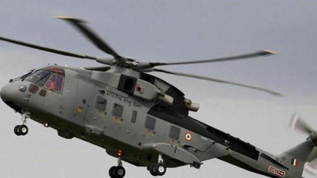 A file photo of AgustaWestland (AW101) VVIP Airforce Helicopter(PTI) A file photo of AgustaWestland (AW101) VVIP Airforce Helicopter(PTI)