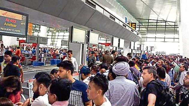 Privately-managed airports like Delhi, Mumbai and Hyderabad have tie-ups with FM radio channels for broadcasting music for passengers. (ANI photo) Privately-managed airports like Delhi, Mumbai and Hyderabad have tie-ups with FM radio channels for broadcasting music for passengers. (ANI photo)