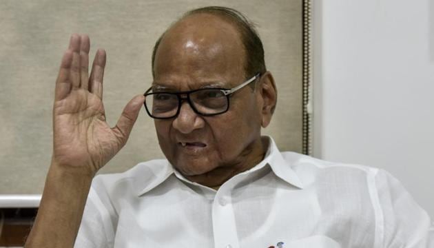 Nationalist Congress Party chief Sharad Pawar (Kunal Patil/HT Photo) Nationalist Congress Party chief Sharad Pawar (Kunal Patil/HT Photo)